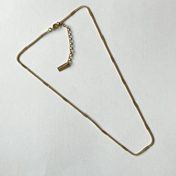 Saint Laurent Paris Gold Link Adjustable Chain/Necklace - Picture 7 of 8